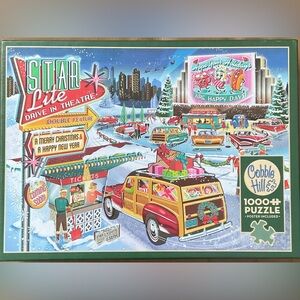 Cobble Hill “Holiday Drive In” 1000 piece puzzle